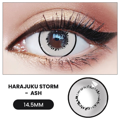 Harajuku Storm Ash Cosmetic Colored Contact Lenses