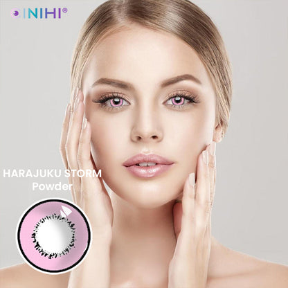 Harajuku Storm Powder Cosmetic Colored Contact Lenses