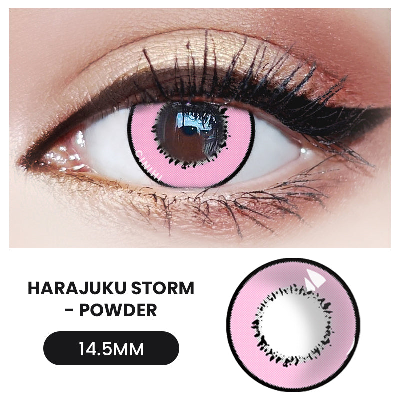 Harajuku Storm Powder Cosmetic Colored Contact Lenses