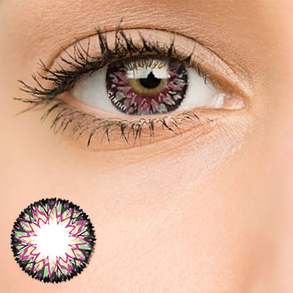 Milk Shake Pink Cosmetic Colored Contact Lenses