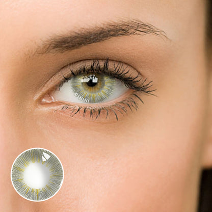 Sunny Tri-colored Gray Cosmetic Colored Contact Lenses