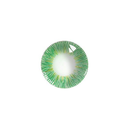 Sunny Tri-colored Green Cosmetic Colored Contact Lenses