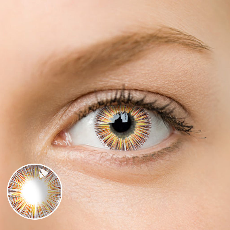 Dandelion Brown Cosmetic Colored Contact Lenses