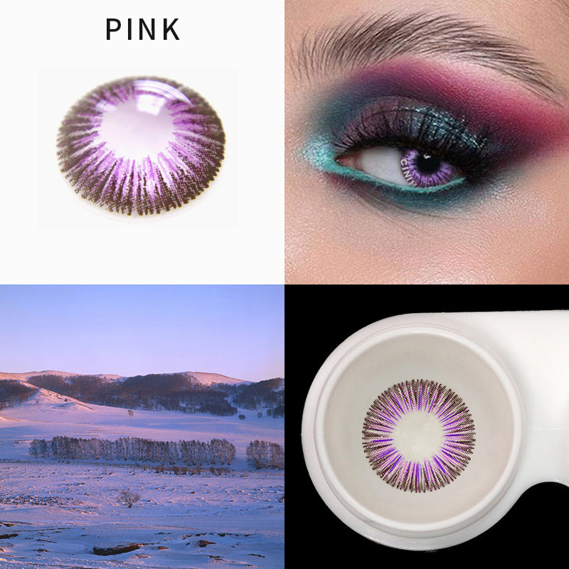Dandelion Pink Cosmetic Colored Contact Lenses