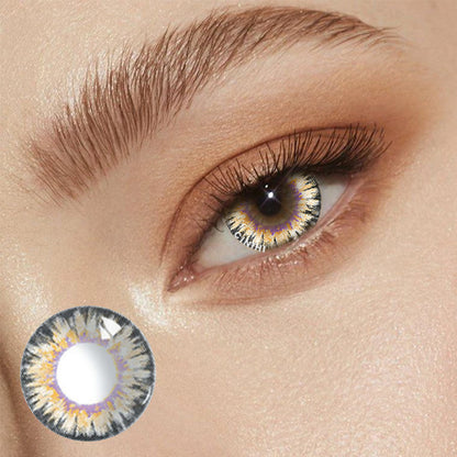 Milk Powder Brown Cosmetic Colored Contact Lenses